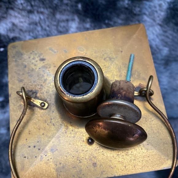 1960s Mid-Century Modern Brass Music Box
Liquor Decanter - Picture 5 of 17